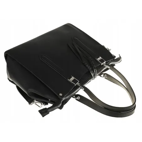 Maria C. Torebka Damska czarna Elegancka Modna MC663 Black