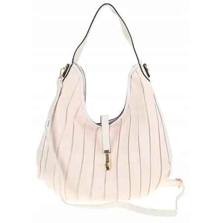 CHARRO Włoska Marka  Torebka Damska Worek Listonoszka na Ramię CH855628 White