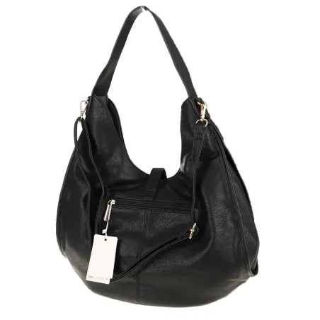 CHARRO Włoska Marka  Torebka Damska Worek Listonoszka na Ramię CH855628 Black
