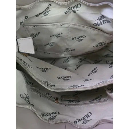 CHARRO Włoska Marka  Torebka Damska Worek Listonoszka na Ramię CH855628 Black