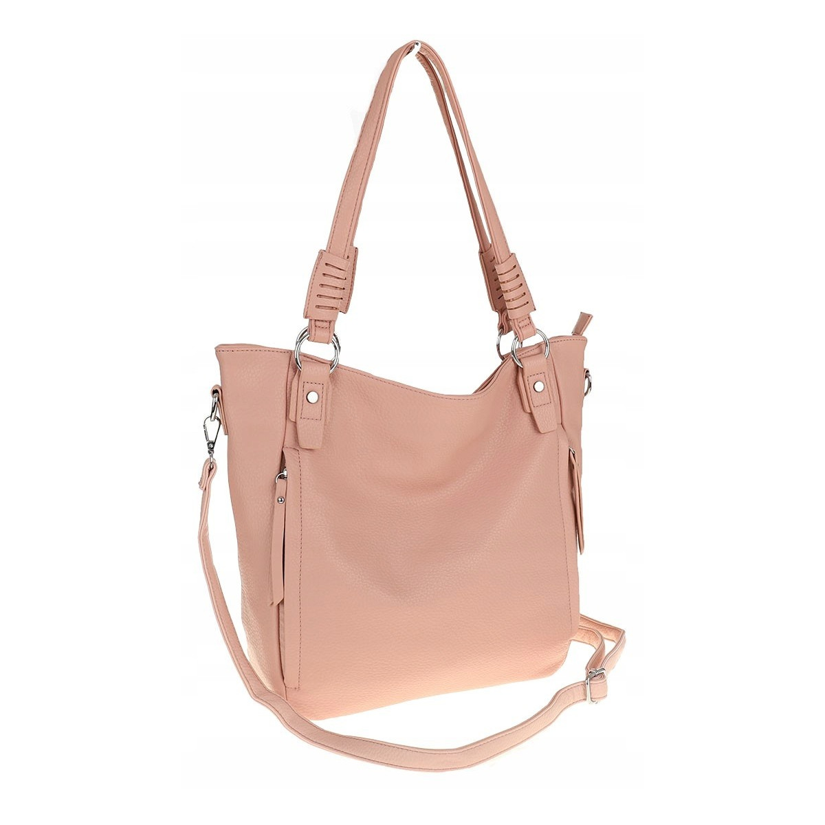 The Grace bags  Torebka Damska Worek Listonoszka na Ramię L910 Pink