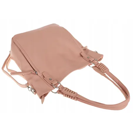 The Grace bags  Torebka Damska Worek Listonoszka na Ramię L910 Pink