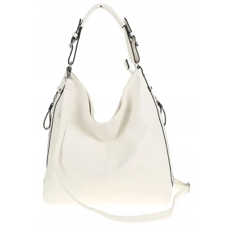 The Grace bags Torebka Damska Listonoszka Worek H6007 White