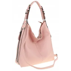 The Grace bags Torebka Damska Listonoszka Worek H6007 Pink