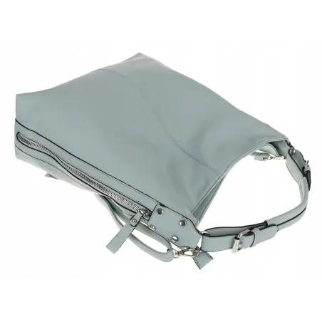 The Grace bags Torebka Damska Listonoszka Worek H6007 Blue