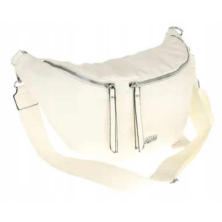 Coveri Collection  Torebka Damska Listonoszka nerka CC52111 White
