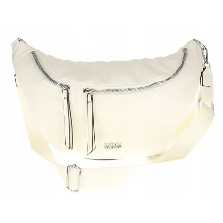 Coveri Collection  Torebka Damska Listonoszka nerka CC52111 White