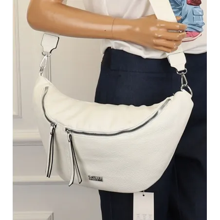 Coveri Collection  Torebka Damska Listonoszka nerka CC52111 White