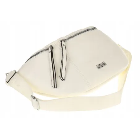 Coveri Collection  Torebka Damska Listonoszka nerka CC52111 White