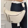 Coveri Collection Torebka Damska Listonoszka nerka CC52111 Beige