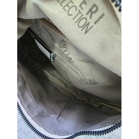 Coveri Collection Torebka Damska Listonoszka nerka CC52111 Beige