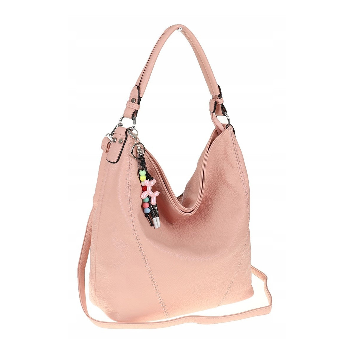 The Grace bags Torebka Damska Worek Listonoszka LH2571 Pink