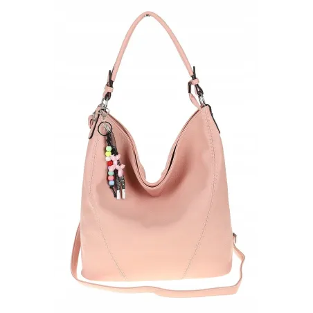 The Grace bags Torebka Damska Worek Listonoszka LH2571 Pink