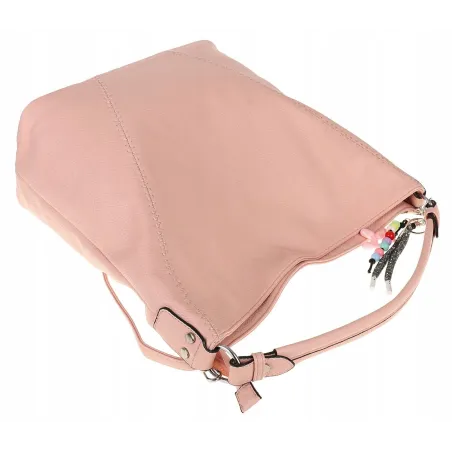 The Grace bags Torebka Damska Worek Listonoszka LH2571 Pink