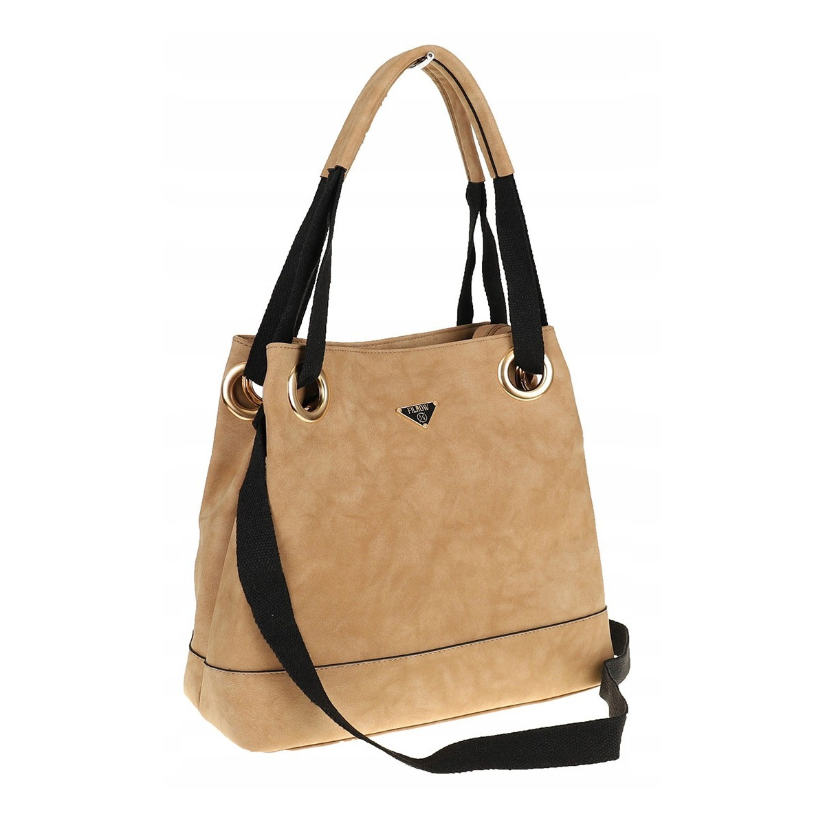 Torebka Damska Worek Modna Listonoszka na Ramię YD8904 Flex Apricot