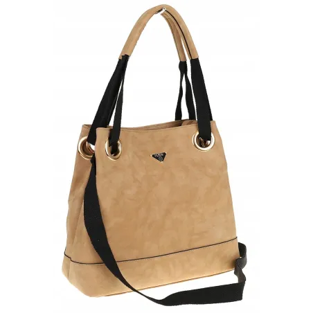 Torebka Damska Worek Modna Listonoszka na Ramię YD8904 Flex Apricot