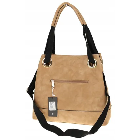 Torebka Damska Worek Modna Listonoszka na Ramię YD8904 Flex Apricot