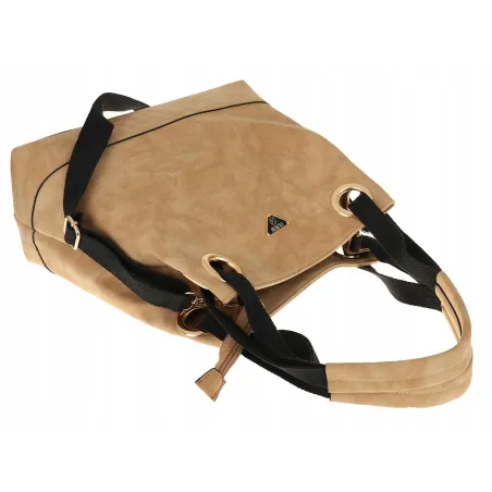 Torebka Damska Worek Modna Listonoszka na Ramię YD8904 Flex Apricot