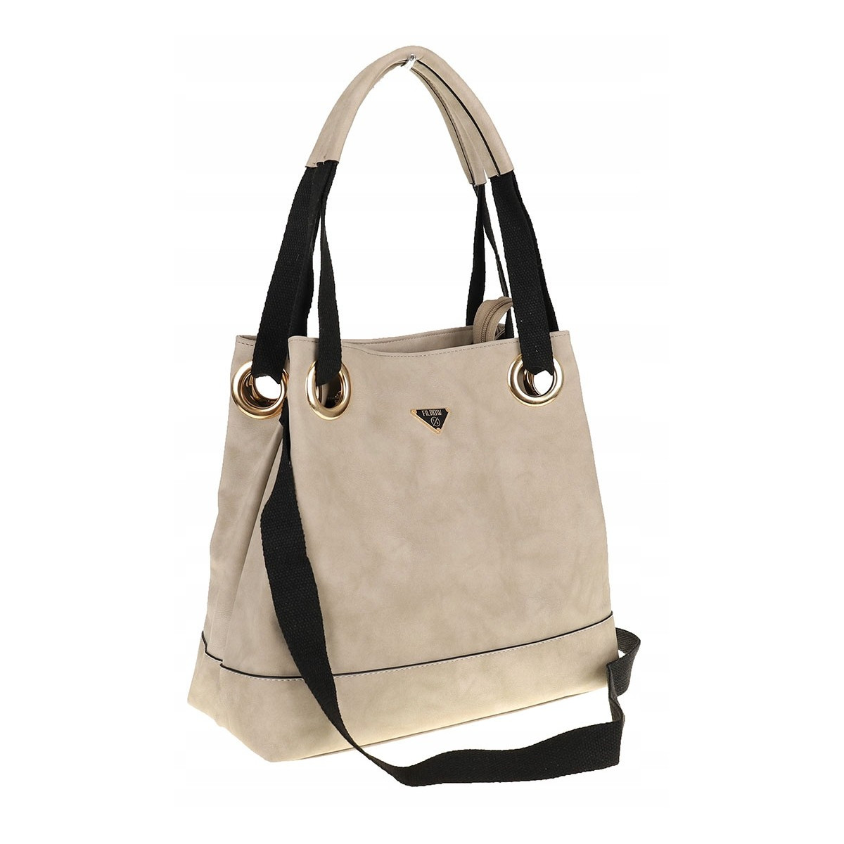 Torebka Damska Worek Modna Listonoszka na Ramię YD8904 Milk White