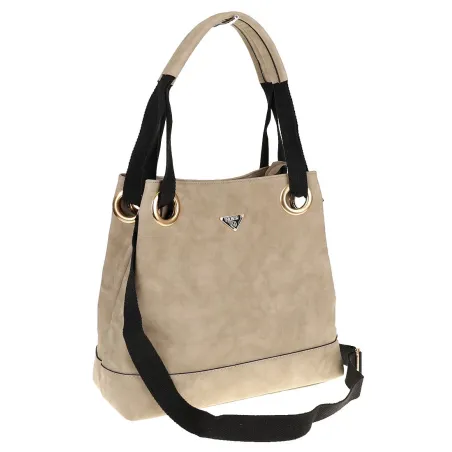 Torebka Damska Worek Modna Listonoszka Shopper na Ramię YD8904 Site Brown