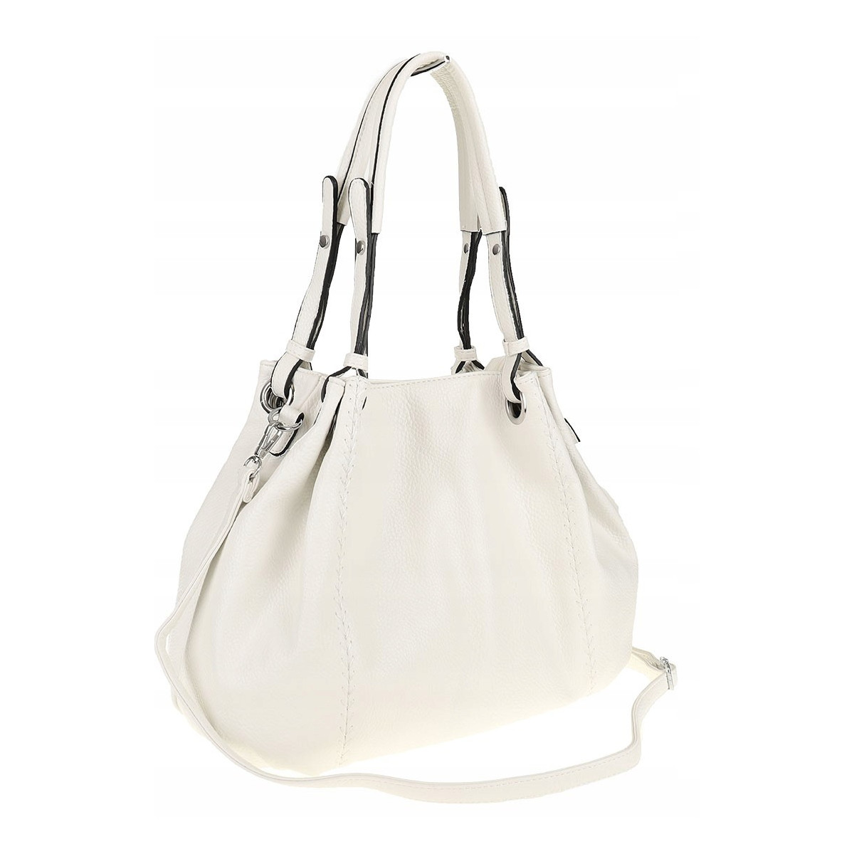 The Grace bags Torebka Damska Listonoszka Worek LH2423 White