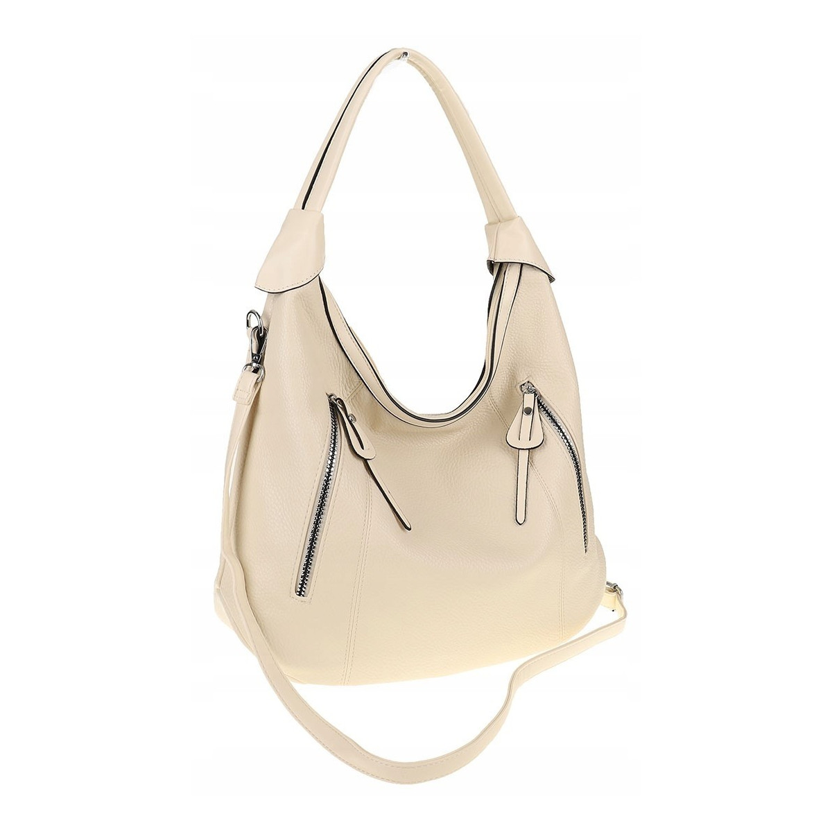 The Grace bags  Torebka Damska Listonoszka Worek LH2582 Beige