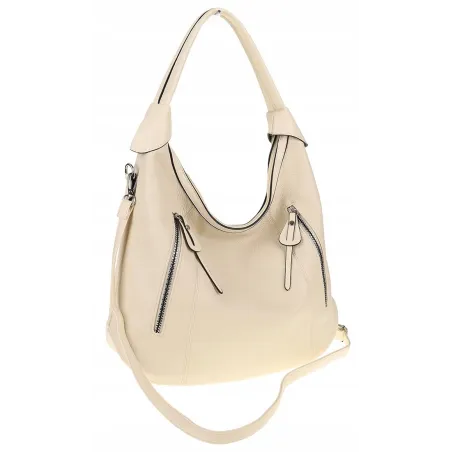 The Grace bags  Torebka Damska Listonoszka Worek LH2582 Beige