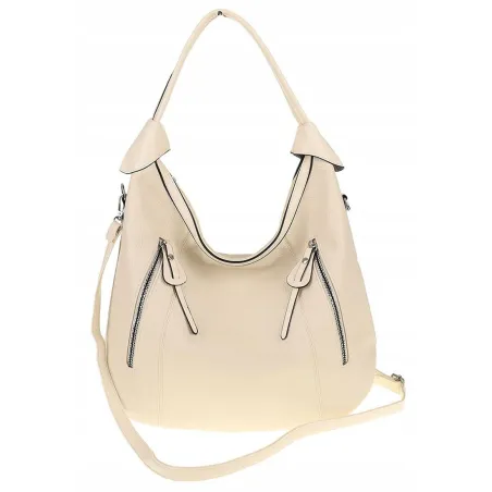 The Grace bags  Torebka Damska Listonoszka Worek LH2582 Beige