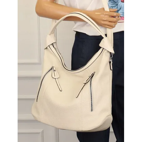 The Grace bags  Torebka Damska Listonoszka Worek LH2582 Beige