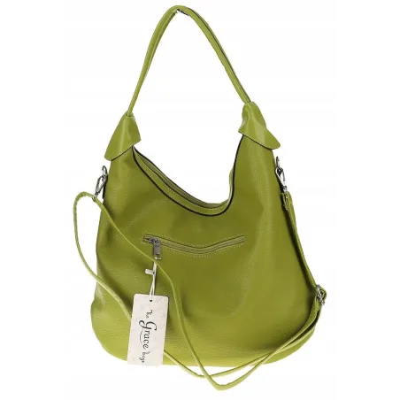 The Grace bags  Torebka Damska Listonoszka Worek LH2582 Green