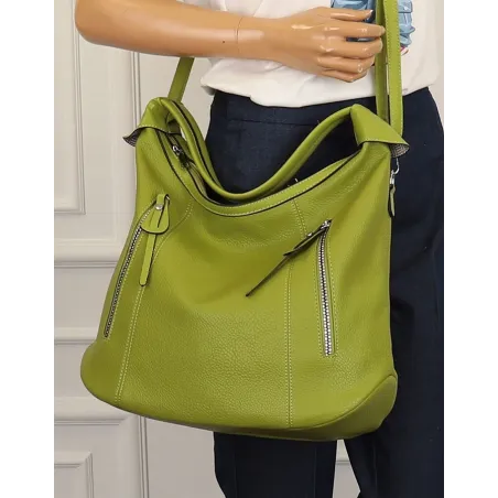 The Grace bags  Torebka Damska Listonoszka Worek LH2582 Green