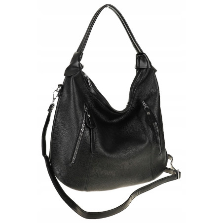 The Grace bags Torebka Damska Listonoszka Worek LH2582 Black