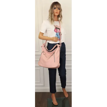 The Grace bags  Torebka Damska Listonoszka Worek LH2582 Pink