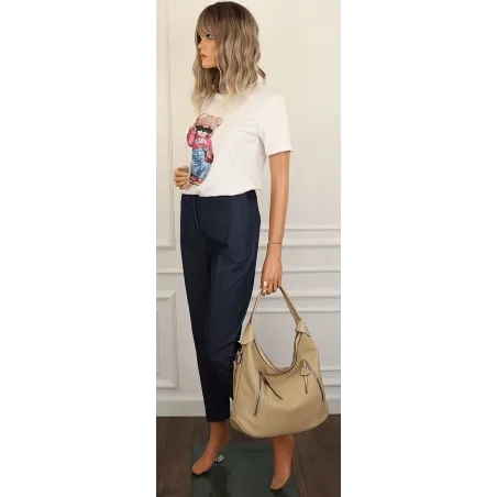 The Grace bags Torebka Damska Listonoszka Worek LH2582 Khaki