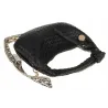 CHARRO Włoska marka Torebka Damska Listonoszka Kuferek CH551 Black