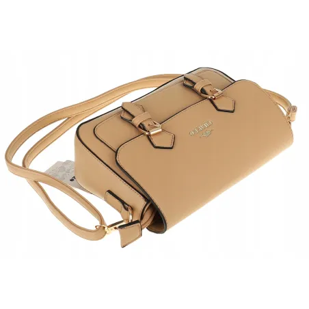 CHARRO Torebka Damska Listonoszka Modna na Ramię CH667894 Taupe