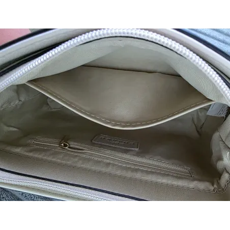 CHARRO Torebka Damska Listonoszka Modna na Ramię CH667894 Black