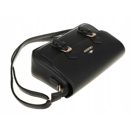 CHARRO Torebka Damska Listonoszka Modna na Ramię CH667894 Black