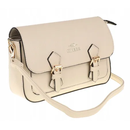 CHARRO Torebka Damska Listonoszka Modna na Ramię CH667894 Apricot