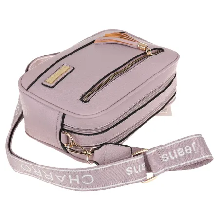CHARRO  Torebka Damska Listonoszka Modna na Ramię CH966824 Purple