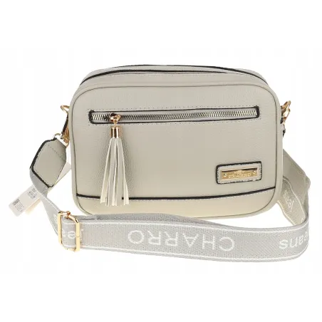 CHARRO  Torebka Damska Listonoszka Modna na Ramię CH966824 Grey