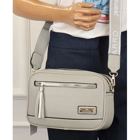 CHARRO  Torebka Damska Listonoszka Modna na Ramię CH966824 Grey