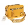 CHARRO  Torebka Damska Listonoszka Modna na Ramię CH966824 Yellow