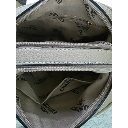 CHARRO Torebka Damska Listonoszka Modna na Ramię CH966824 Apricot