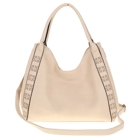 Andrea Massi  Torebka Shopperka Worek Listonoszka HJ1130 Beżowa
