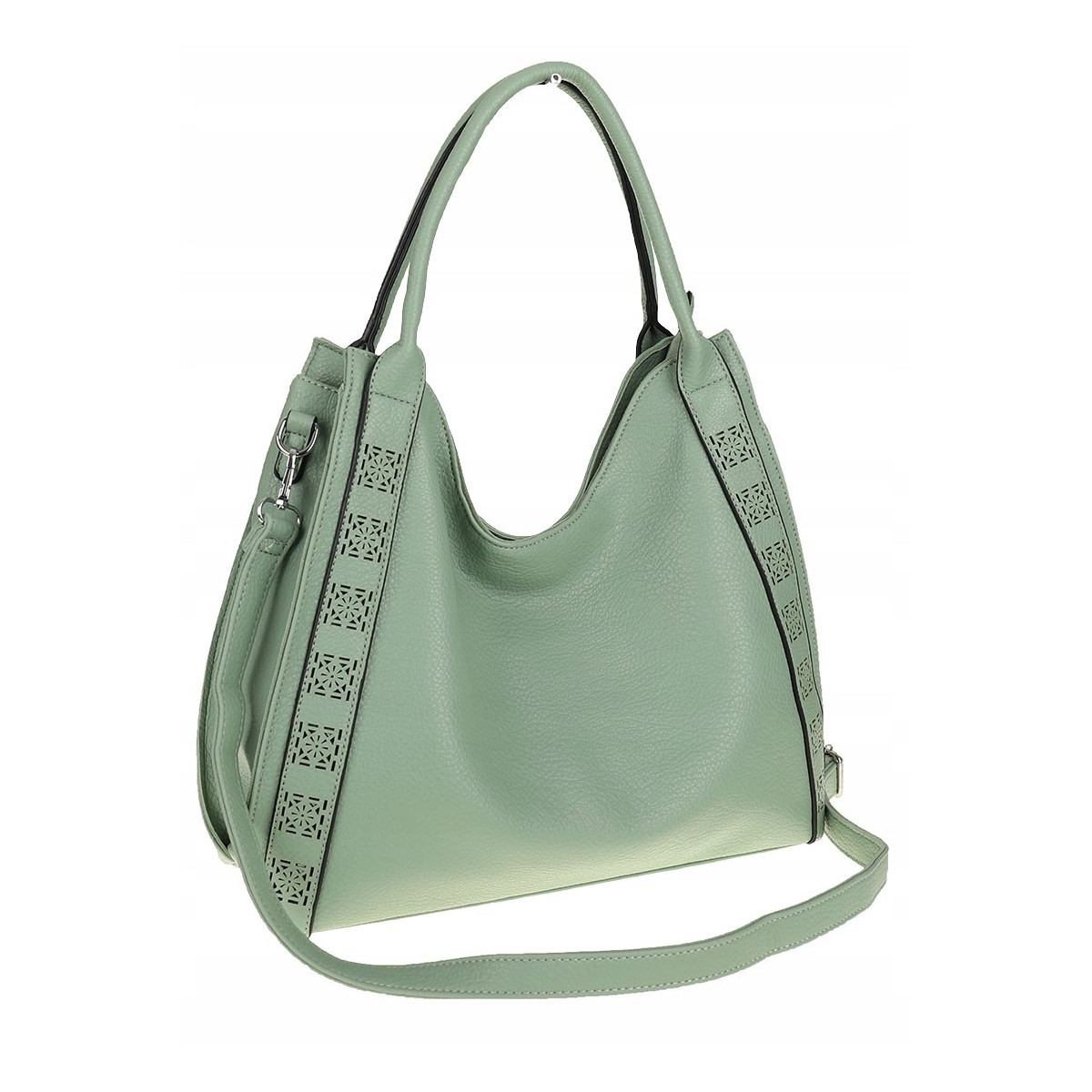 Andrea Massi  Torebka Shopperka Worek Listonoszka HJ1130 Green