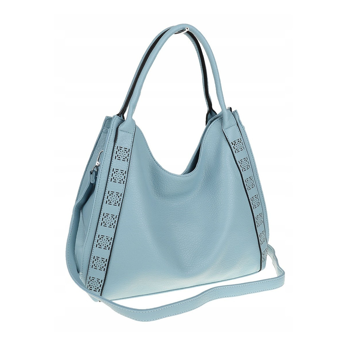 Andrea Massi  Torebka Shopperka Worek Listonoszka HJ1130 Blue