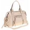 FASHION Torebka Damska Kuferek Listonoszka na Ramię HJ105810 Beige