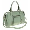 FASHION  Torebka Damska Kuferek Listonoszka na Ramię HJ105810 Green