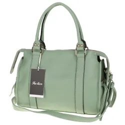 FASHION  Torebka Damska Kuferek Listonoszka na Ramię HJ105810 Green